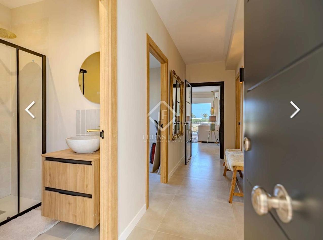 Sea View Apartment Cala Blanca Xabia Bagian luar foto