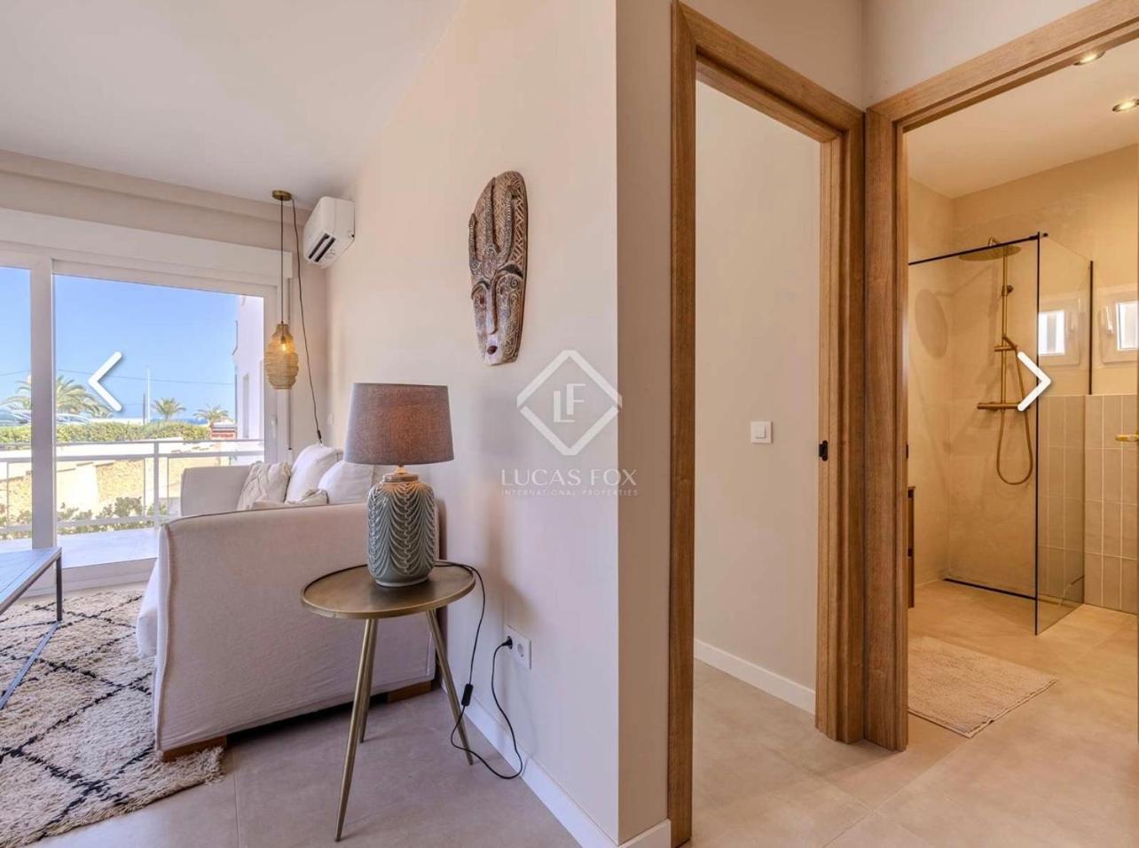 Sea View Apartment Cala Blanca Xabia Bagian luar foto