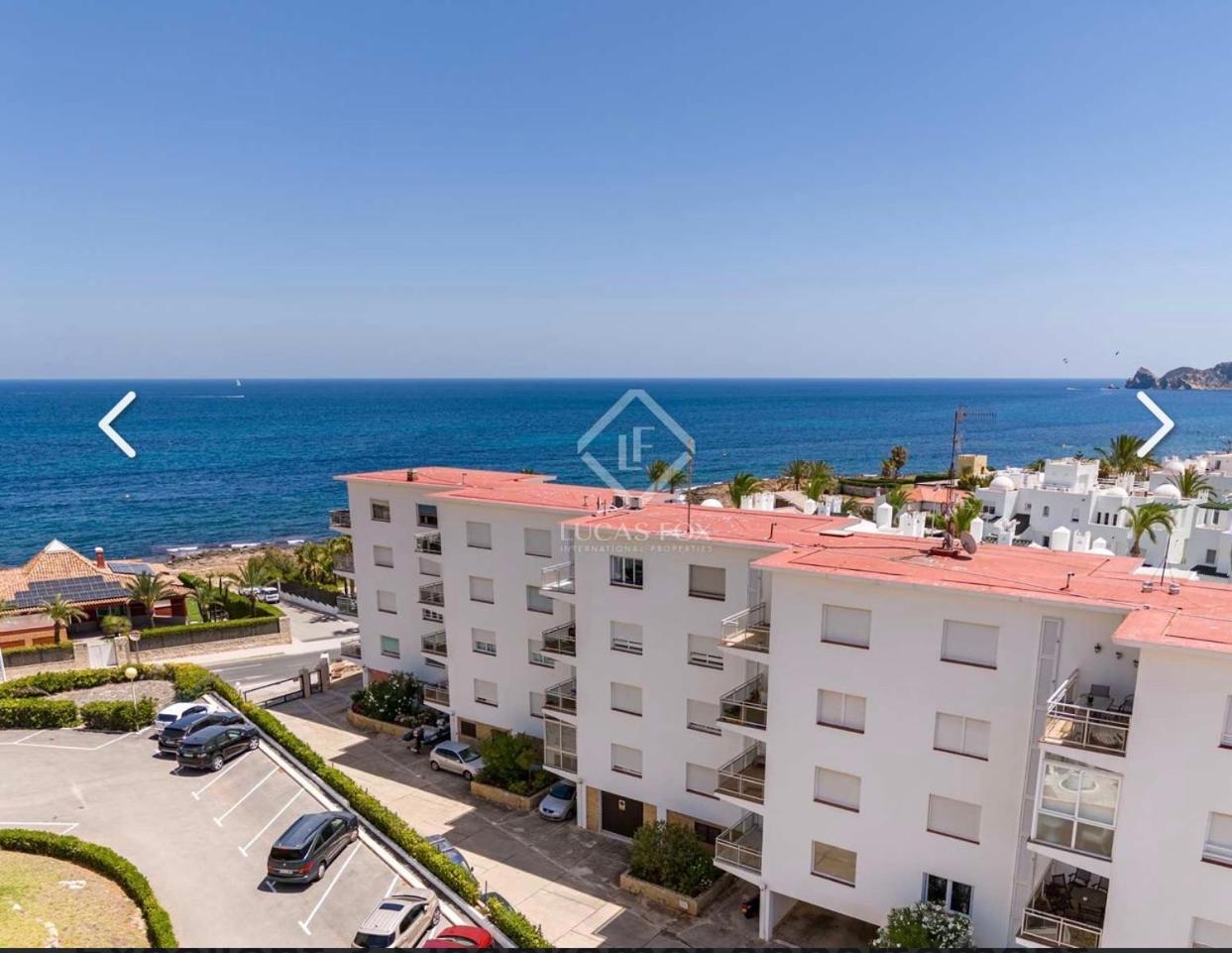 Sea View Apartment Cala Blanca Xabia Bagian luar foto